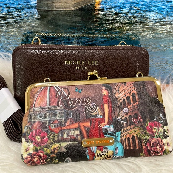 Nicole Lee Double Wallet - Picture 1 of 6